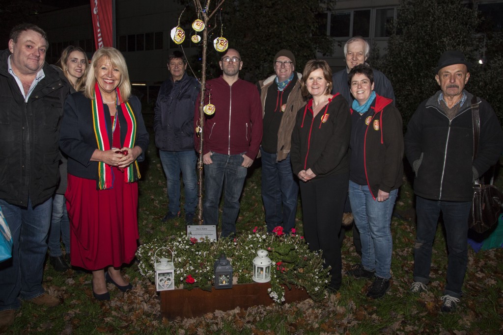 Unveiling of commemorative plaque