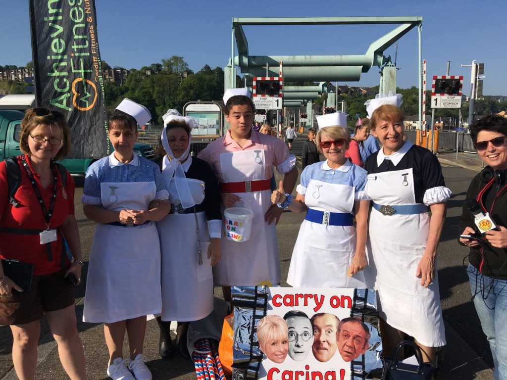 Carry on caring bed push